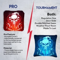 American Veteran Tournament Cornhole Bags - Set Of 8 13 American Veteran Tournament Cornhole Bags - Set Of 8 -Best Toy Shop 6 89263.1708460585