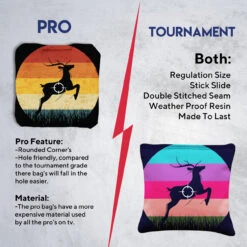 Deer In Scope Tournament Cornhole Bags - Set Of 8 13 Deer In Scope Tournament Cornhole Bags - Set Of 8 -Best Toy Shop 6 93307.1708293684