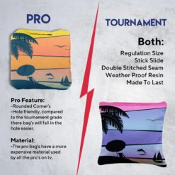 Orange Purple Dolphin Beach Professional Cornhole Bags - Set Of 8 13 Orange Purple Dolphin Beach Professional Cornhole Bags - Set Of 8 -Best Toy Shop 6 99612.1708186536