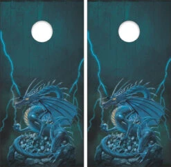 Abolisher Dragon Cornhole Wraps - Set Of 2