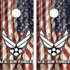 Air Force American Flag Cornhole Wraps - Set Of 2 -Best Toy Shop Air Force American Flag Wood 2 35204.1493387283