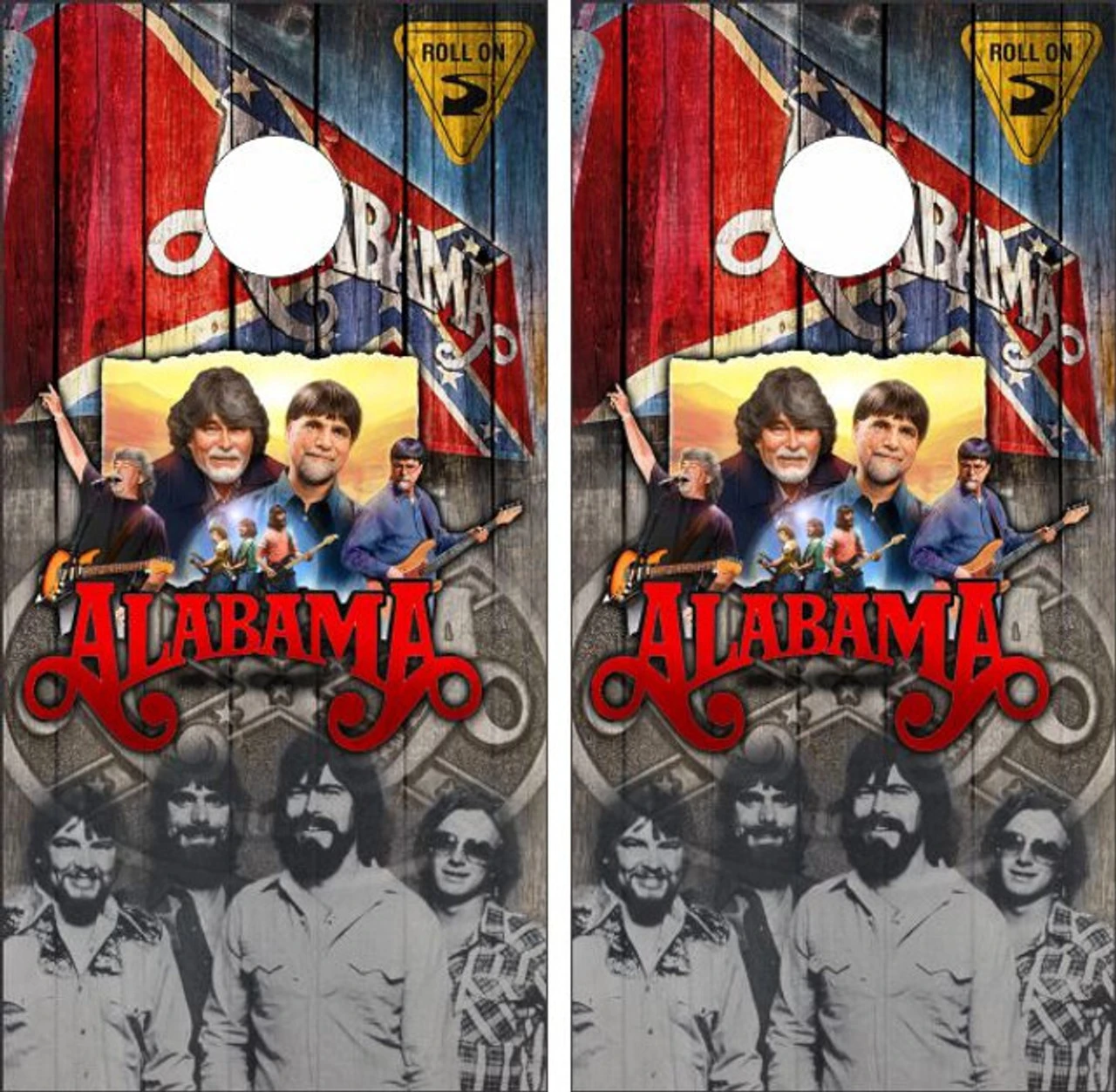 Alabama Country Music Cornhole Set With Bags 4 Alabama Country Music Cornhole Set With Bags - Image 2