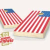 American Flag Cornhole Set With Bags 1 American Flag Cornhole Set With Bags -Best Toy Shop American Flag Cornhole Set with Bags 49270.1611092790