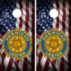 American Legion Cornhole Wraps - Set Of 2 1 American Legion Cornhole Wraps - Set Of 2 -Best Toy Shop American Legion flag rock 69502.1716421554