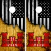 United States Army Corps Of Engineers Version 2 Cornhole Wraps - Set Of 2 -Best Toy Shop Army Rip Flag Engineer Castle 1 86163.1678054228