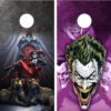 Joker Version 2 Cornhole Wraps - Set Of 2 2 Joker Version 2 Cornhole Wraps - Set Of 2 -Best Toy Shop Batman Joker Custom Customer File 2 57916.1602537612