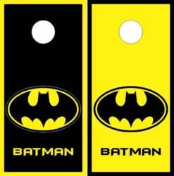 Batman Symbol Cornhole Wraps - Set Of 2
