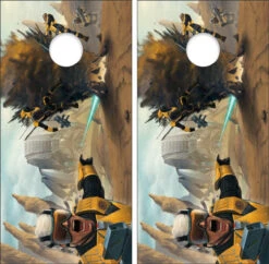 Battlefield Cornhole Wraps - Set Of 2