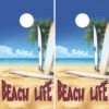 Beach Life Surf Cornhole Wraps - Set Of 2 -Best Toy Shop Beach Life Wraps 57442.1446063797