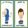 Beavis And Butthead Cornholio Cornhole Wraps - Set Of 2 2 Beavis And Butthead Cornholio Cornhole Wraps - Set Of 2 -Best Toy Shop Beavis and BUtthead Cornholio 2 1 06922.1572543778