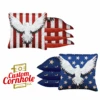 Bird Flag White Tournament Cornhole Bags - Set Of 8 -Best Toy Shop Bird Flag White 88206.1708224975