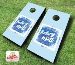 Blue Vogue Wedding Cornhole Set With Bags 7 Blue Vogue Wedding Cornhole Set With Bags -Best Toy Shop Blue Vogue Wedding Cornhole Set 16529.1485985926