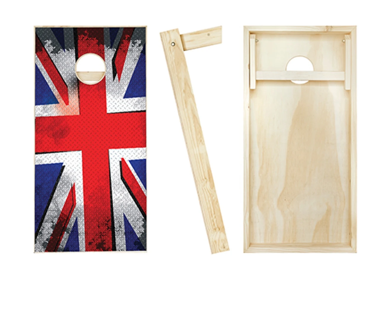 British Punk Flag Cornhole Set With Bags 4 British Punk Flag Cornhole Set With Bags - Image 2