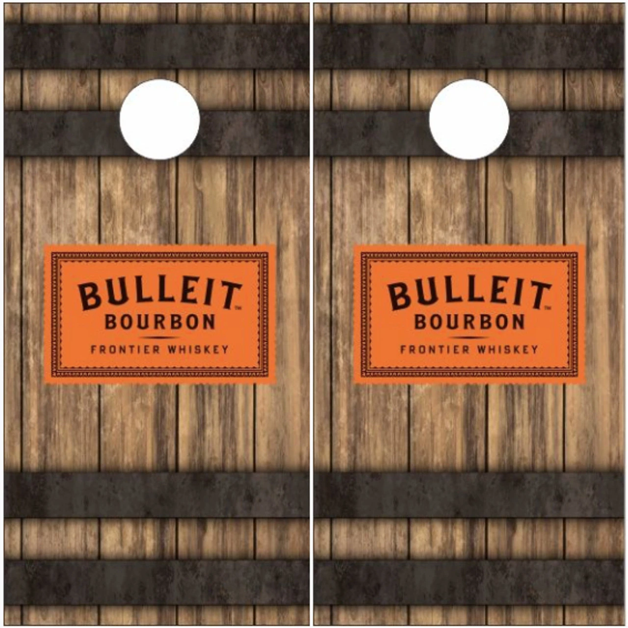 Bulleit Bourbon Cornhole Wraps - Set Of 2 3 Bulleit Bourbon Cornhole Wraps - Set Of 2