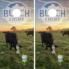 Busch Light Version 6 Cornhole Wraps - Set Of 2 -Best Toy Shop Busch Light Custom Cow 2 2 71807.1669076562
