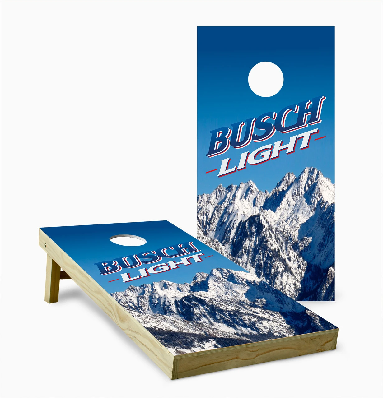 Busch Light Cornhole Set With Bags 3 Busch Light Cornhole Set With Bags