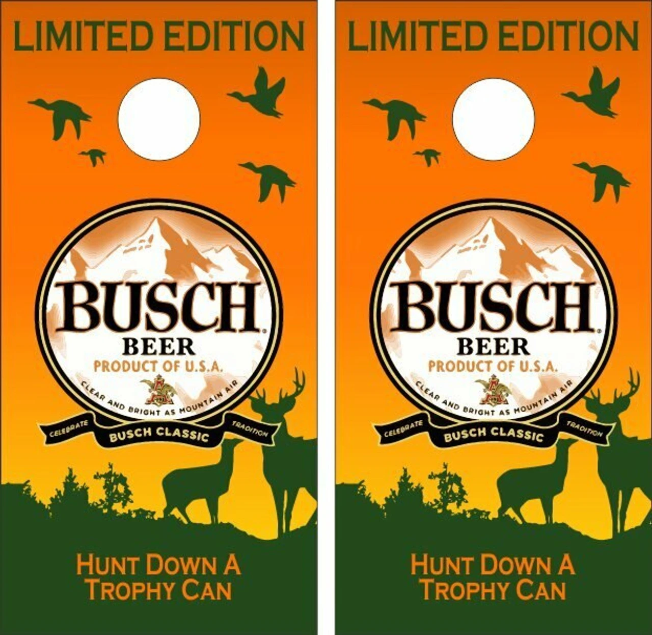 Busch Limited Edition Version 3 Cornhole Set With Bags 4 Busch Limited Edition Version 3 Cornhole Set With Bags - Image 2