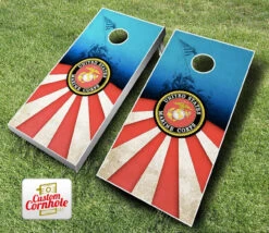 USMC Cornhole Set With Bags 10 USMC Cornhole Set With Bags -Best Toy Shop CC USMC 40290.1718389553