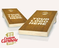Custom Stained Cornhole Set With Bags 28 Custom Stained Cornhole Set With Bags -Best Toy Shop Chestnut Standard View 67569.1508893722