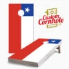 Chilean Flag Cornhole Set With Bags -Best Toy Shop Chilean Flag Cornhole Game 13975.1611524824