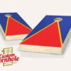 Premium Pyramid Cornhole Set With Bags -Best Toy Shop Cornhole Board Set 00158.1643824940