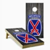 10th Mountain Patch Cornhole Set With Bags 2 10th Mountain Patch Cornhole Set With Bags -Best Toy Shop Cornhole Boards 100th Mountain Patch 45498.1685317192