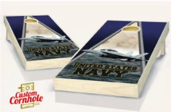 US Navy F18 Cornhole Set With Bags