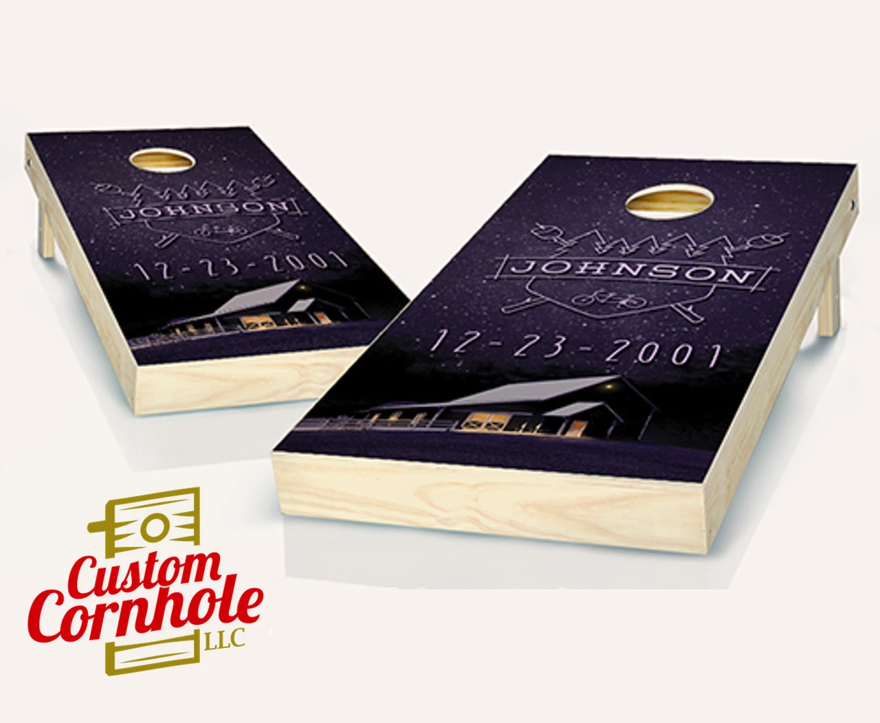 Country Rustic Campfire Wedding Cornhole Set With Bags 3 Country Rustic Campfire Wedding Cornhole Set With Bags