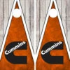 Cummins Version 2 Cornhole Wraps - Set Of 2 -Best Toy Shop Cummins Triangle Wood 79910.1685319709