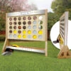 Wedding Name & Date Personalized Giant Connect Four Game -Best Toy Shop Custom Connect Four Game 45681.1610490362