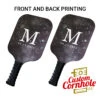 Custom Monogram And Date Pickleball Paddle Set 2 Custom Monogram And Date Pickleball Paddle Set -Best Toy Shop Custom Cornhole LLC Pickleball 37066.1707872585