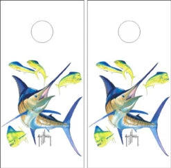 Guy Harvey Cornhole Set With Bags 6 Guy Harvey Cornhole Set With Bags -Best Toy Shop Customer Sample fish 2 00793 45028.1680118963