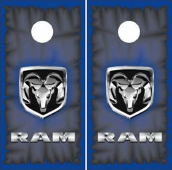 Dodge Ram Cornhole Wraps - Set Of 2