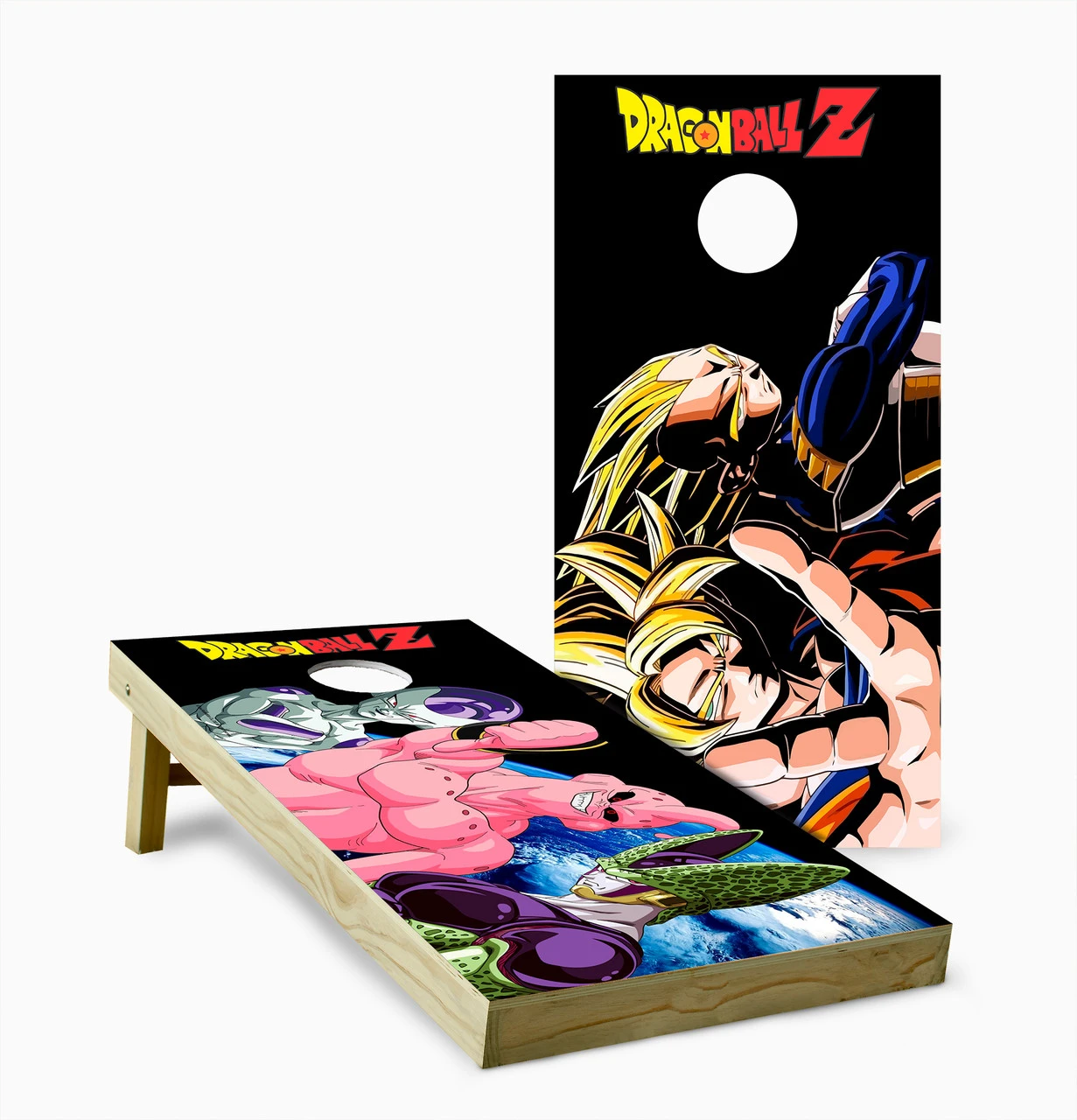 Dragon Ball Z Cornhole Set With Bags 3 Dragon Ball Z Cornhole Set With Bags