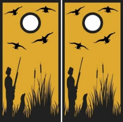 Duck Hunter Cornhole Wraps - Set Of 2