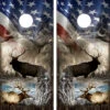 Elk US Flag Wraps - Set Of 2