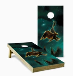 Eagle Galaxy Cornhole Set With Bags