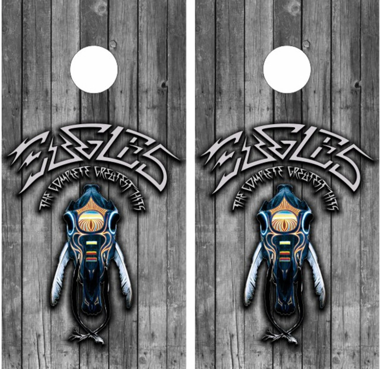 Eagles Cornhole Set With Bags 4 Eagles Cornhole Set With Bags - Image 2