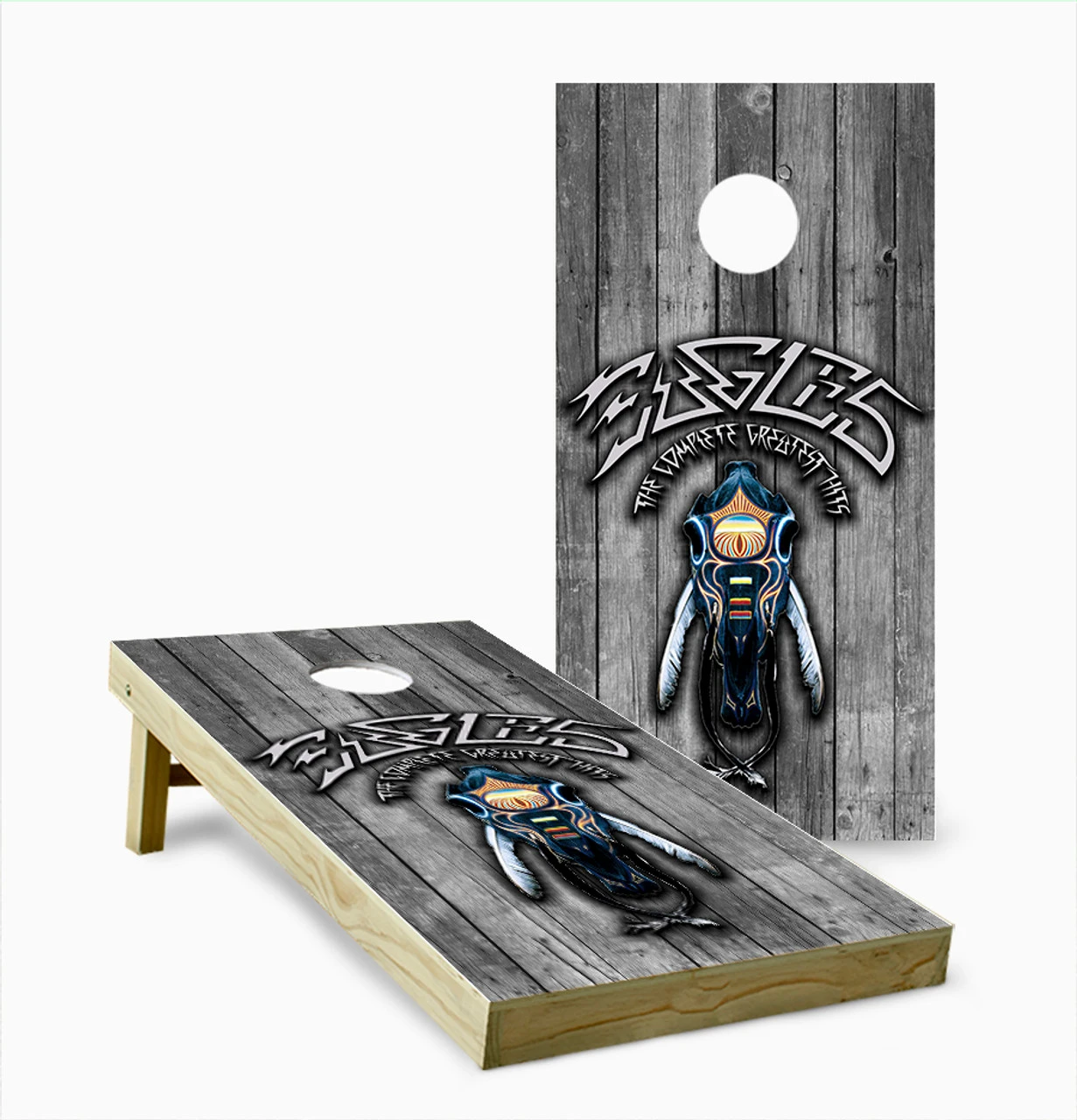 Eagles Cornhole Set With Bags 3 Eagles Cornhole Set With Bags