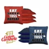 Eat Sleep Toss Repeat Tournament Cornhole Bags - Set Of 8 1 Eat Sleep Toss Repeat Tournament Cornhole Bags - Set Of 8 -Best Toy Shop Eat Sleep Toss Repeat 84874.1708292836