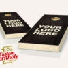 Custom Stained Cornhole Set With Bags 1 Custom Stained Cornhole Set With Bags -Best Toy Shop Ebony Stain Standard View 30841.1508893720
