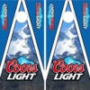 Coors Light Version 4 Cornhole Wraps - Set Of 2