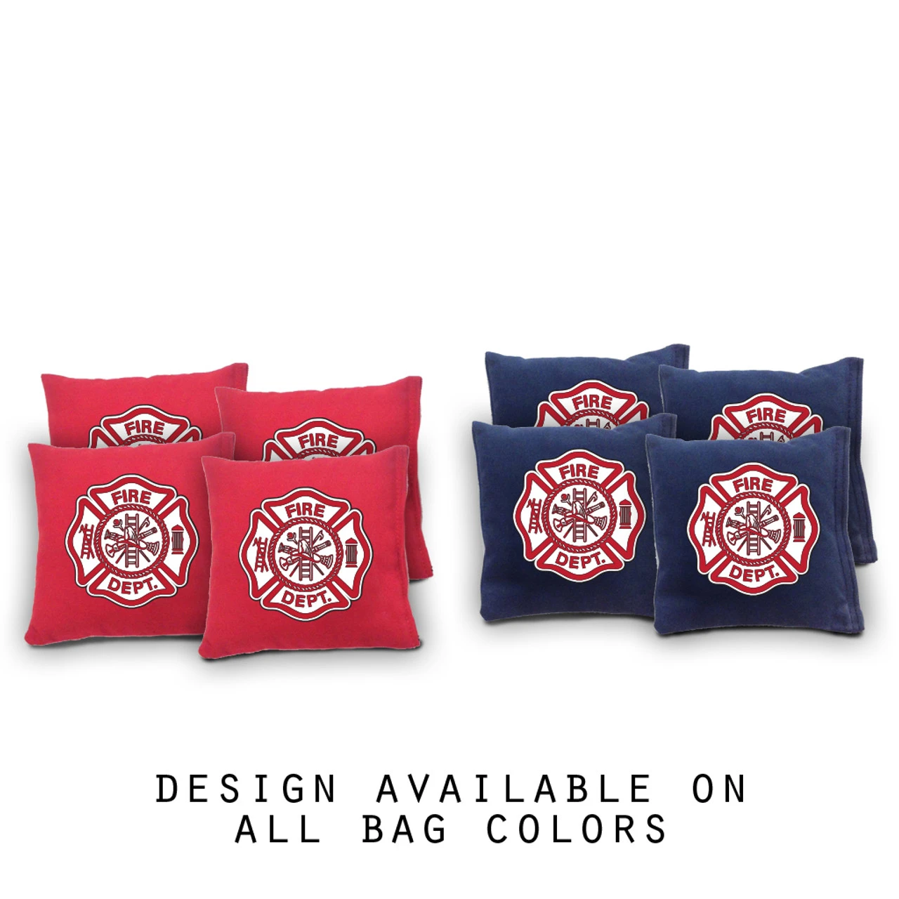 Firemen Cornhole Bags - Set Of 8 3 Firemen Cornhole Bags - Set Of 8