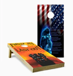 First In Last Out Version 2 Cornhole Set With Bags