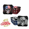 Flag Skull Professional Cornhole Bags - Set Of 8 -Best Toy Shop Flag Skull 04326.1707111738