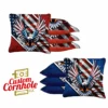 Flying Eagle Tournament Cornhole Bags - Set Of 8