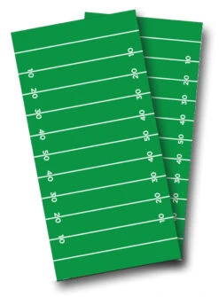 Football Field Cornhole Wraps - Set Of 2