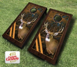 Framed Deer Cornhole Set With Bags -Best Toy Shop Framed Deer Cornhole Set 26408.1454545106