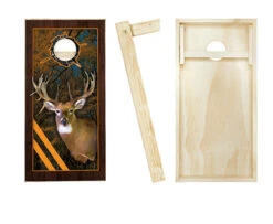 Framed Deer Cornhole Set With Bags -Best Toy Shop Framed Deer Cornhole Set with Bags2 22383.1611264792