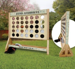 Military Digital Camo Personalized Giant Connect Four Game